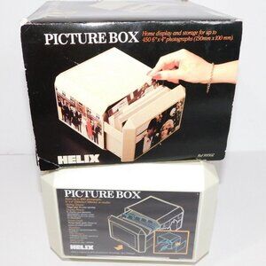 Vintage HELIX  450 Picture Box Photo Display and Storage Box UNUSED